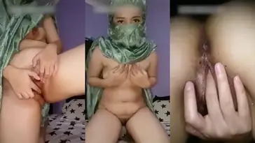 Bokep Jilbab Gadis Bermukenah Sange Colmek poster